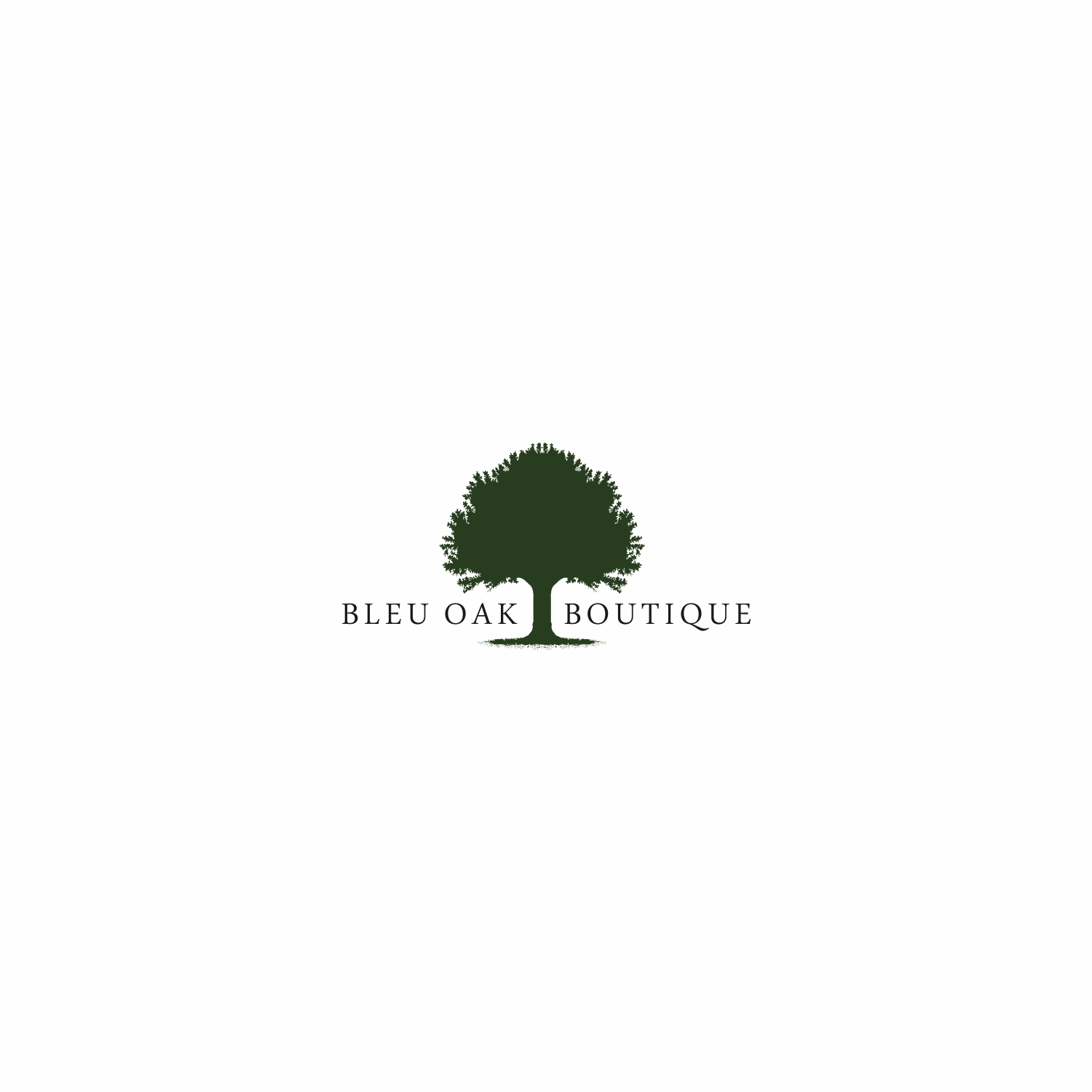 Logo Design by ukie for Bleu Oak Boutique | Design #16703225