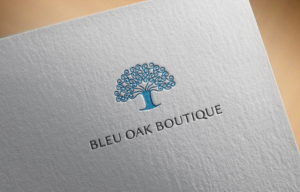Logo Design by ace_art™ for Bleu Oak Boutique | Design #16705937