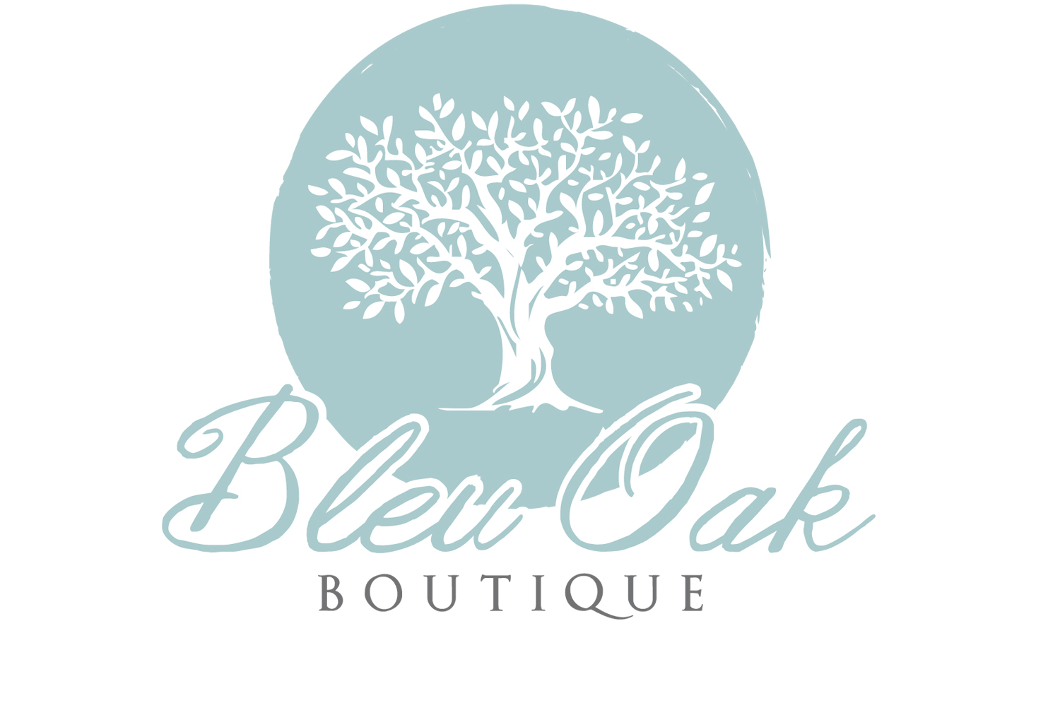 Logo Design by TracyInspires for Bleu Oak Boutique | Design #16717427