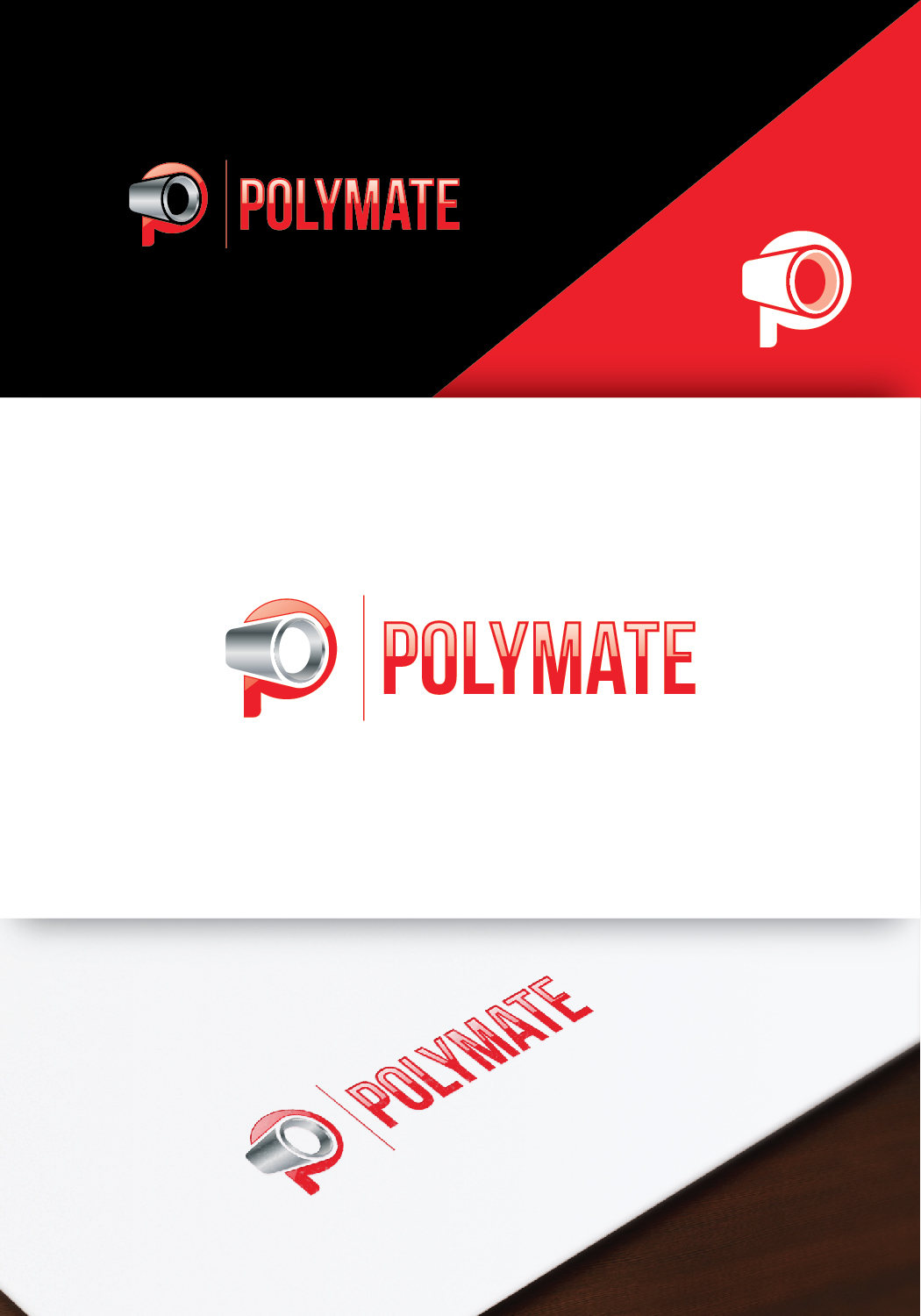 Logo Design by Deziners Zone for Polymate Corp | Design #16796506