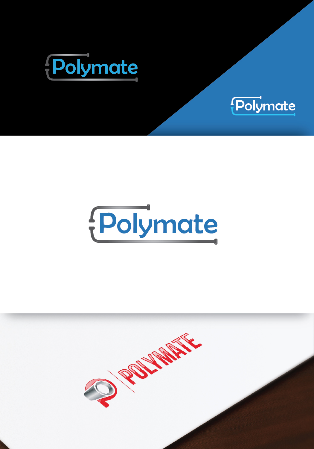 Logo Design by Deziners Zone for Polymate Corp | Design #16796507