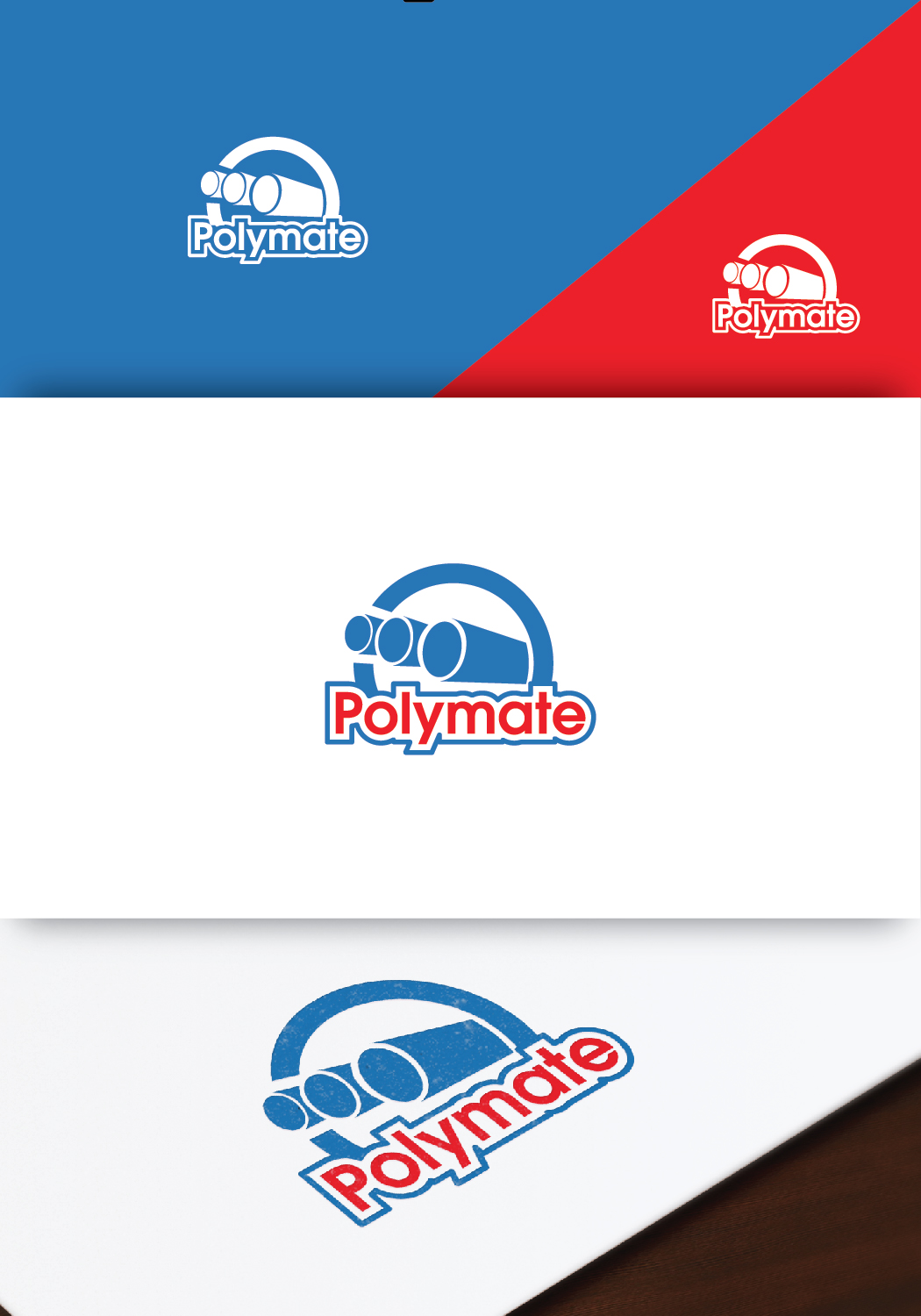 Logo Design by Deziners Zone for Polymate Corp | Design #16796509