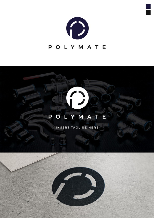 Logo Design by christianpoetoe for Polymate Corp | Design #16783464