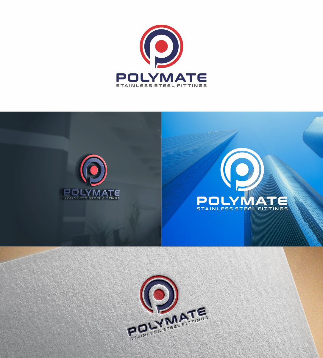 Logo Design by Mariono Fx for Polymate Corp | Design #16794267
