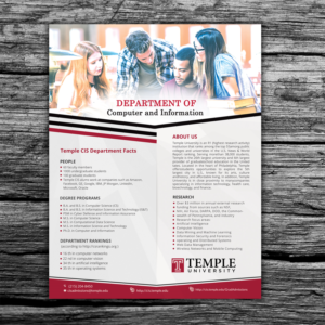 Flyer Design by debdesign for Temple University | Design: #16695992