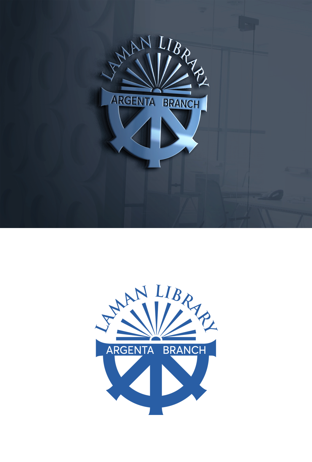 Logo Design by MAYA design for William F. Laman Public Library | Design: #16865400