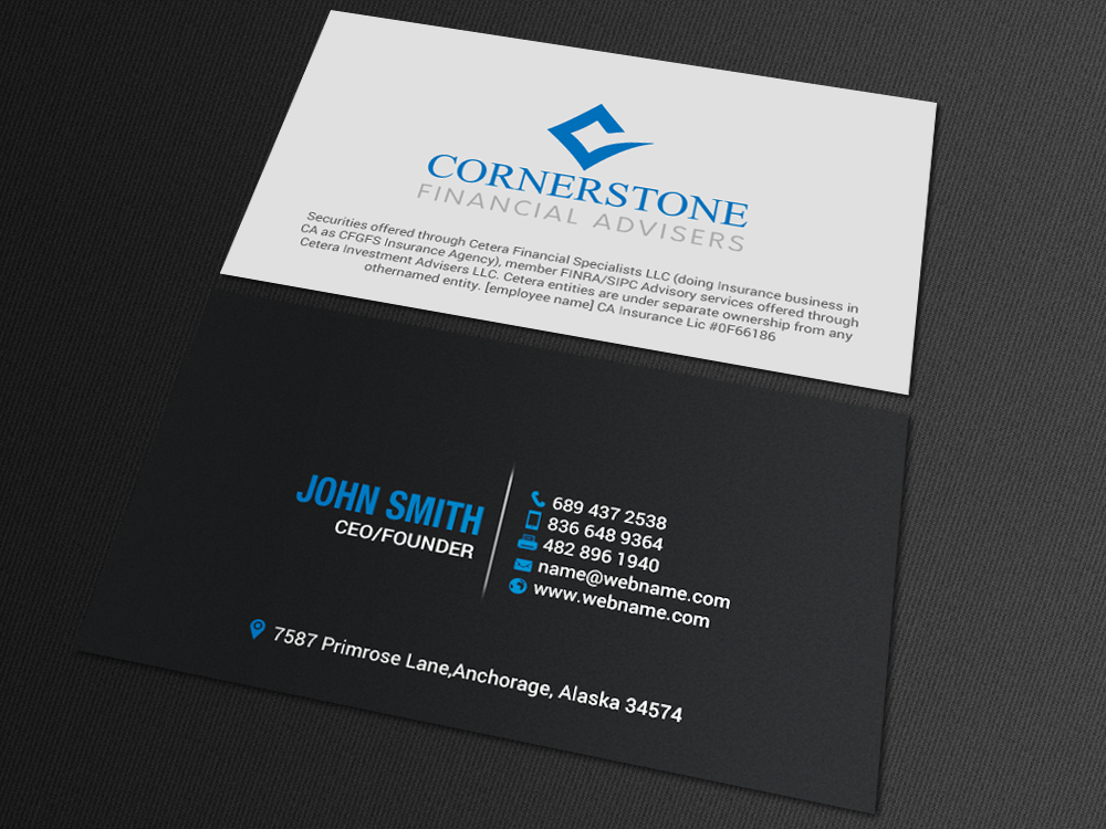 Business Card Design by chandrayaan.creative for this project | Design #16696240