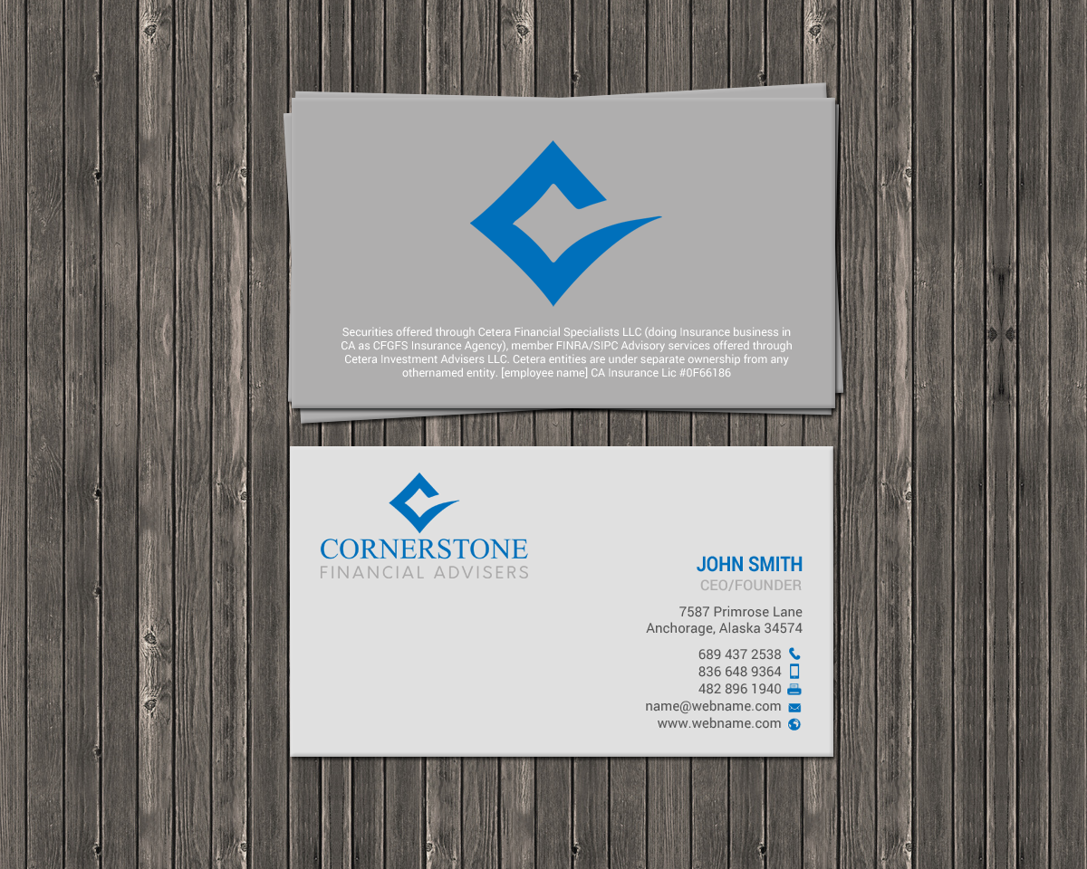 Business Card Design by chandrayaan.creative for this project | Design #16696253