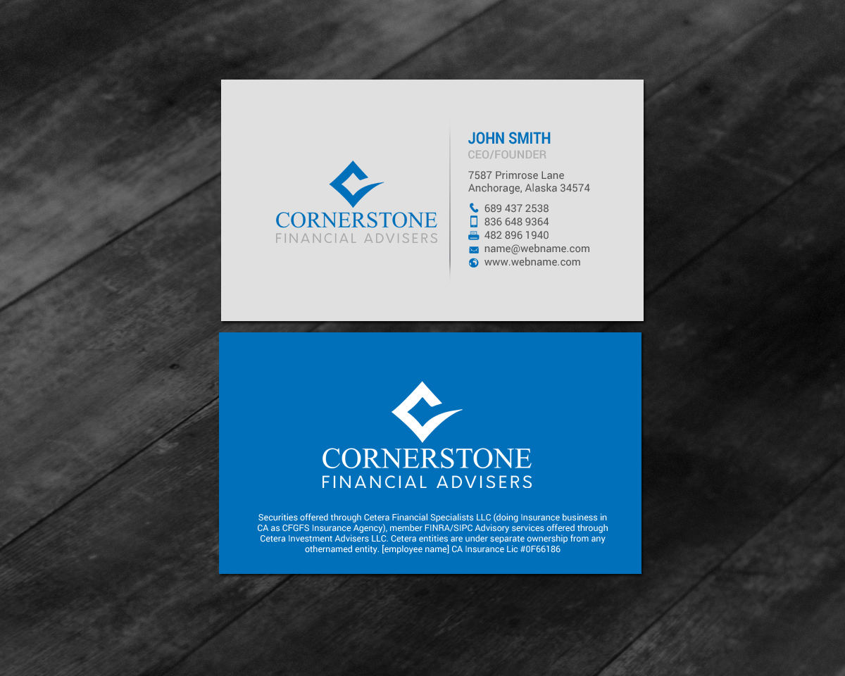 Business Card Design by chandrayaan.creative for this project | Design #16696415