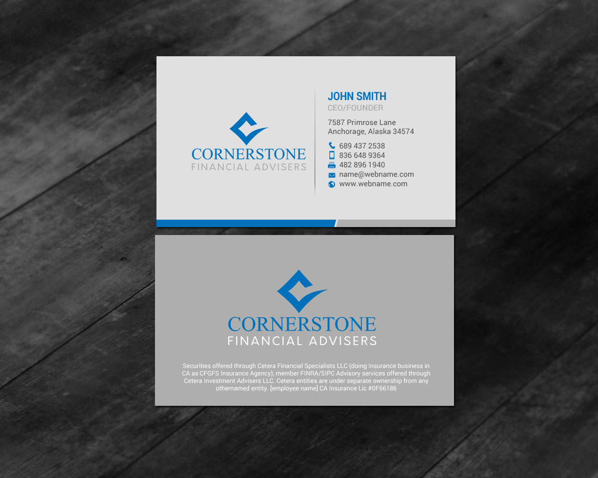 Business Card Design by chandrayaan.creative for this project | Design #16696418