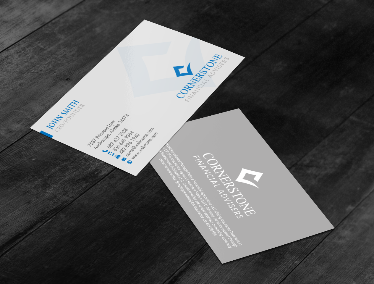 Business Card Design by chandrayaan.creative for this project | Design #16696419
