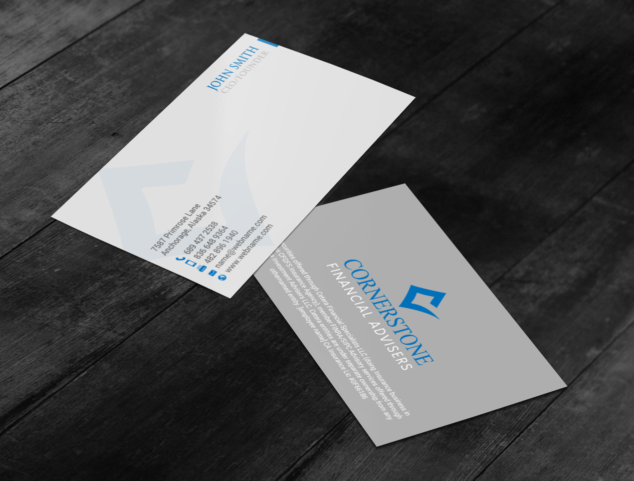 Business Card Design by chandrayaan.creative for this project | Design #16696446