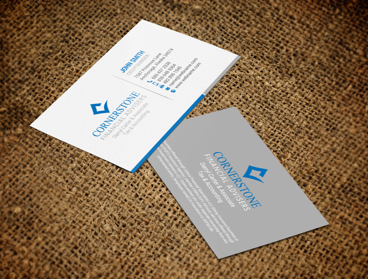 Business Card Design by chandrayaan.creative for this project | Design #16707945