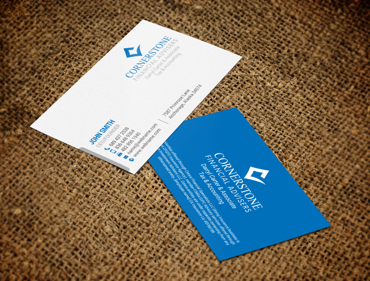 Business Card Design by chandrayaan.creative for this project | Design #16707946