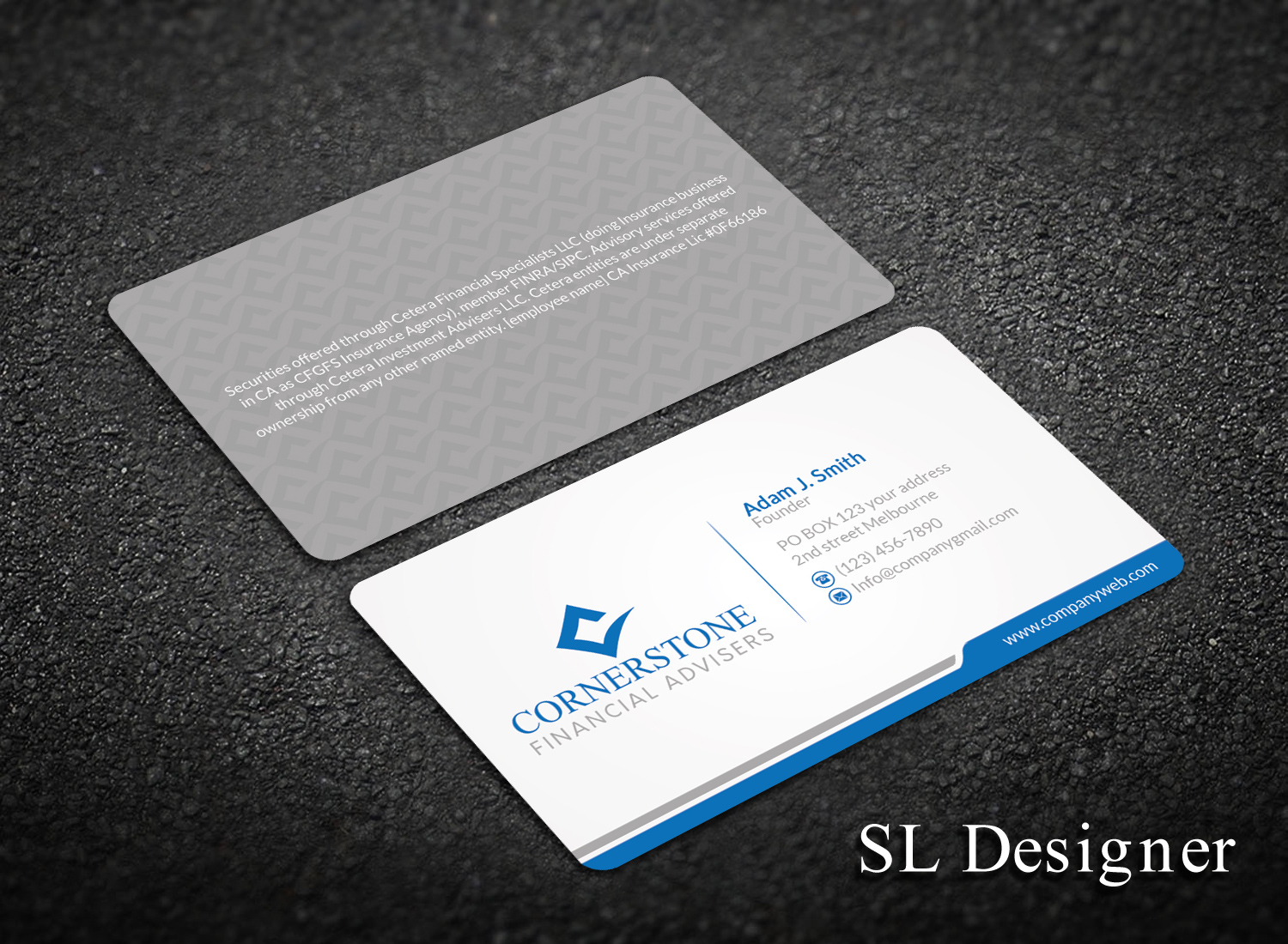 Business Card Design by SL Designer for this project | Design #16689328