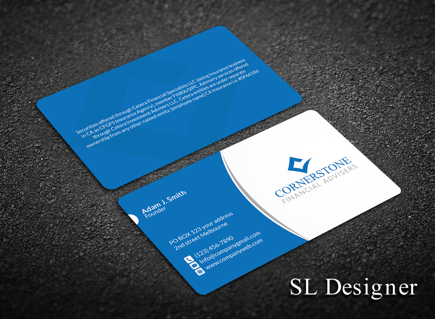 Business Card Design by SL Designer for this project | Design #16689330