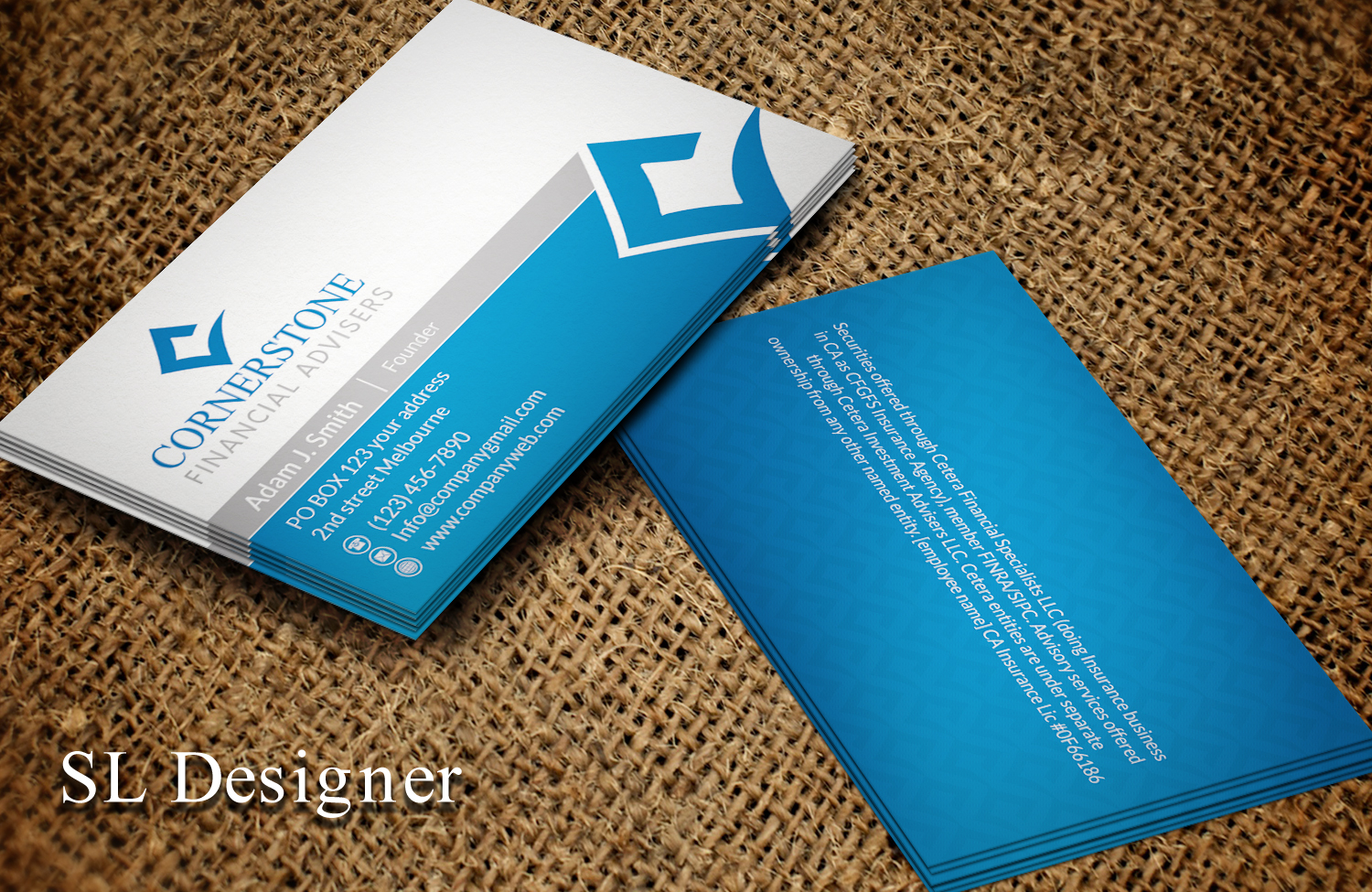Business Card Design by SL Designer for this project | Design #16689335