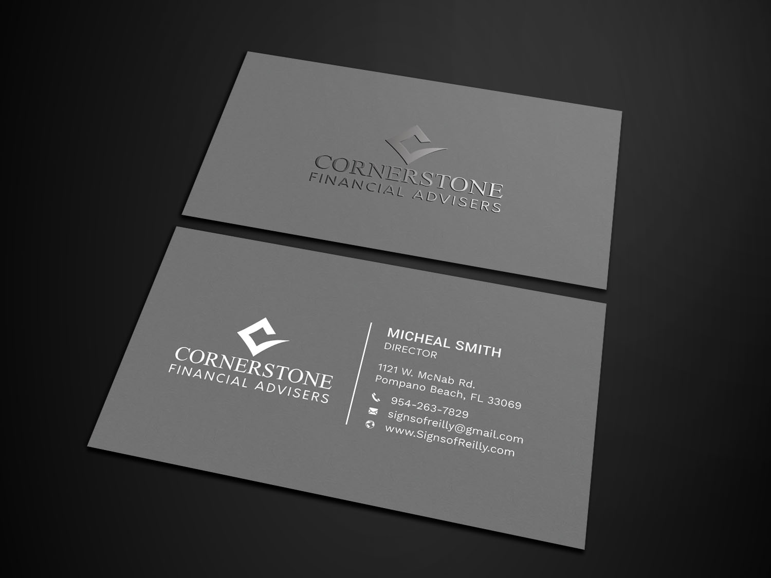 Business Card Design by Graphic Flame for this project | Design #16695228