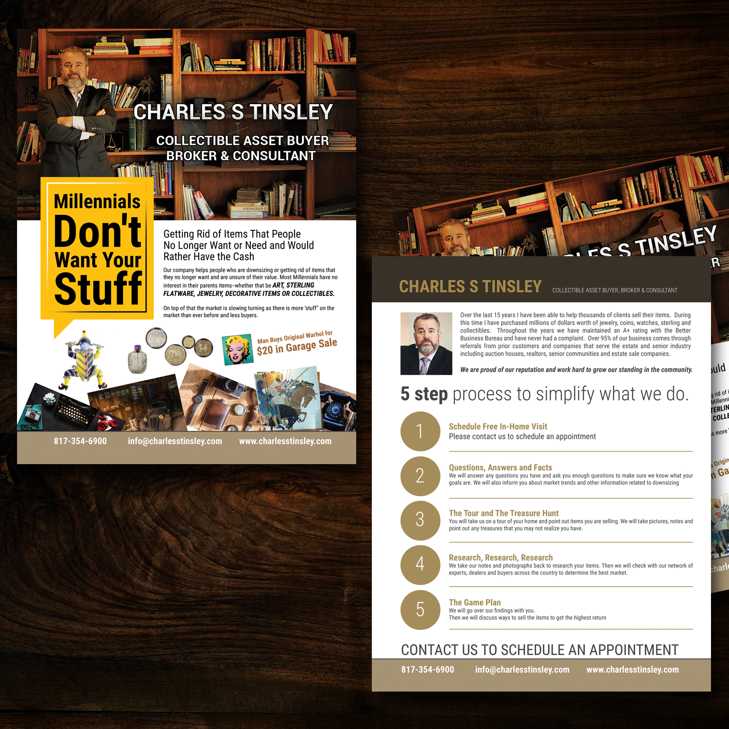 Flyer-Design von uk für Charles S Tinsley  | Design #16697051