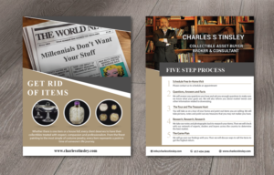 Info about Getting Rid of Items That People No Longer Want or Need and Would Rather Have the Cash | Design de Flyer par alex989