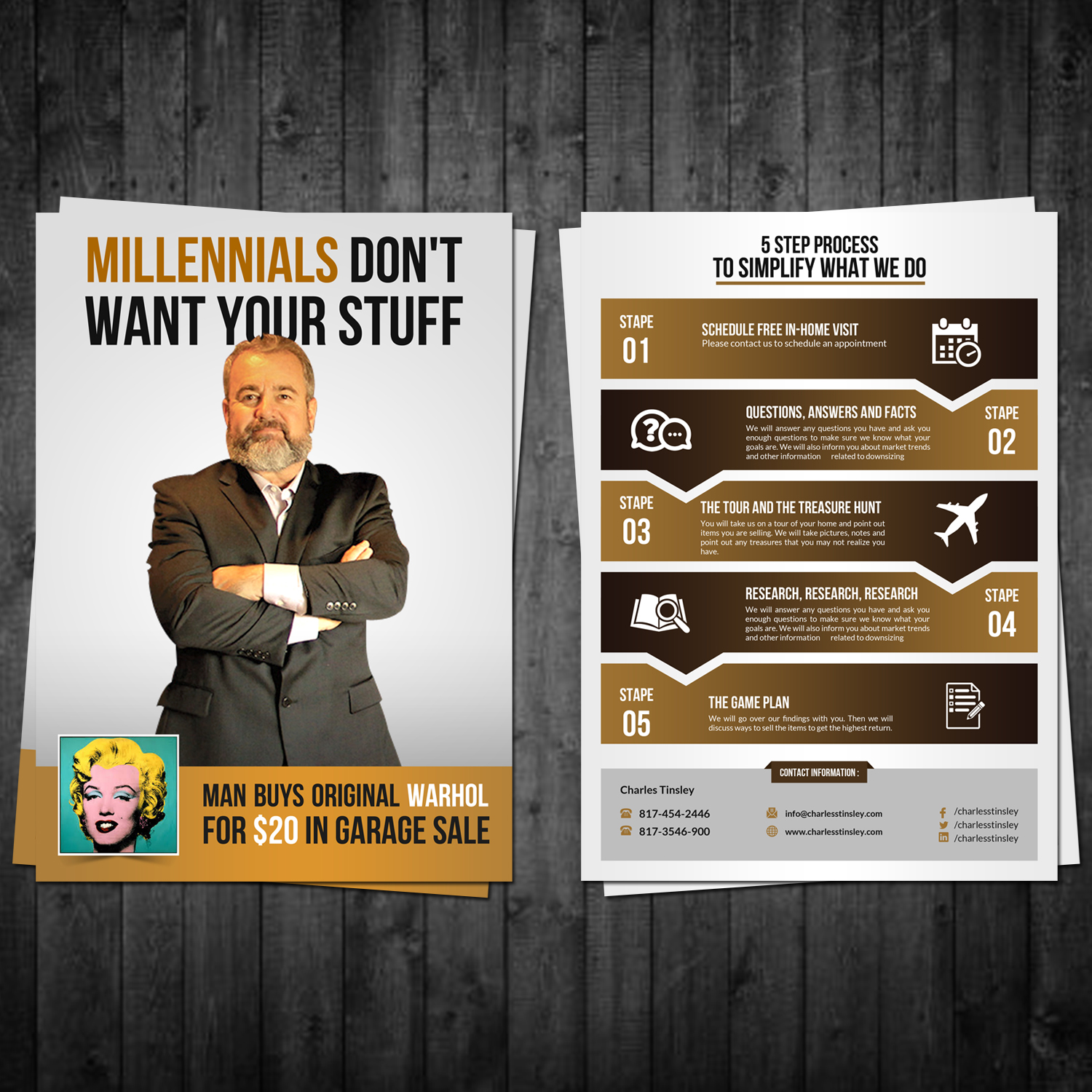 Flyer-Design von debdesign für Charles S Tinsley  | Design #16697340