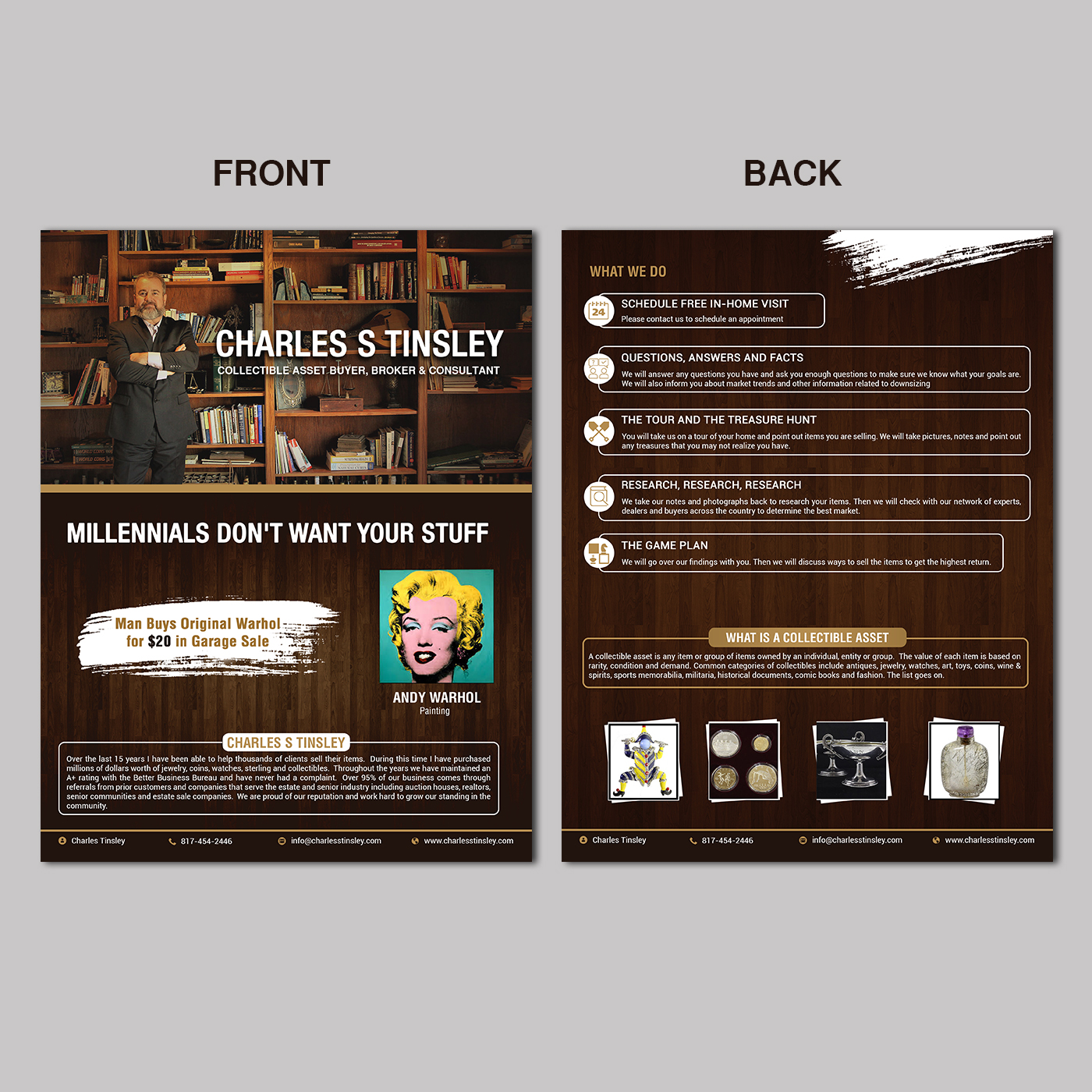 Flyer Design by creative.bugs for Charles S Tinsley  | Design #16697184