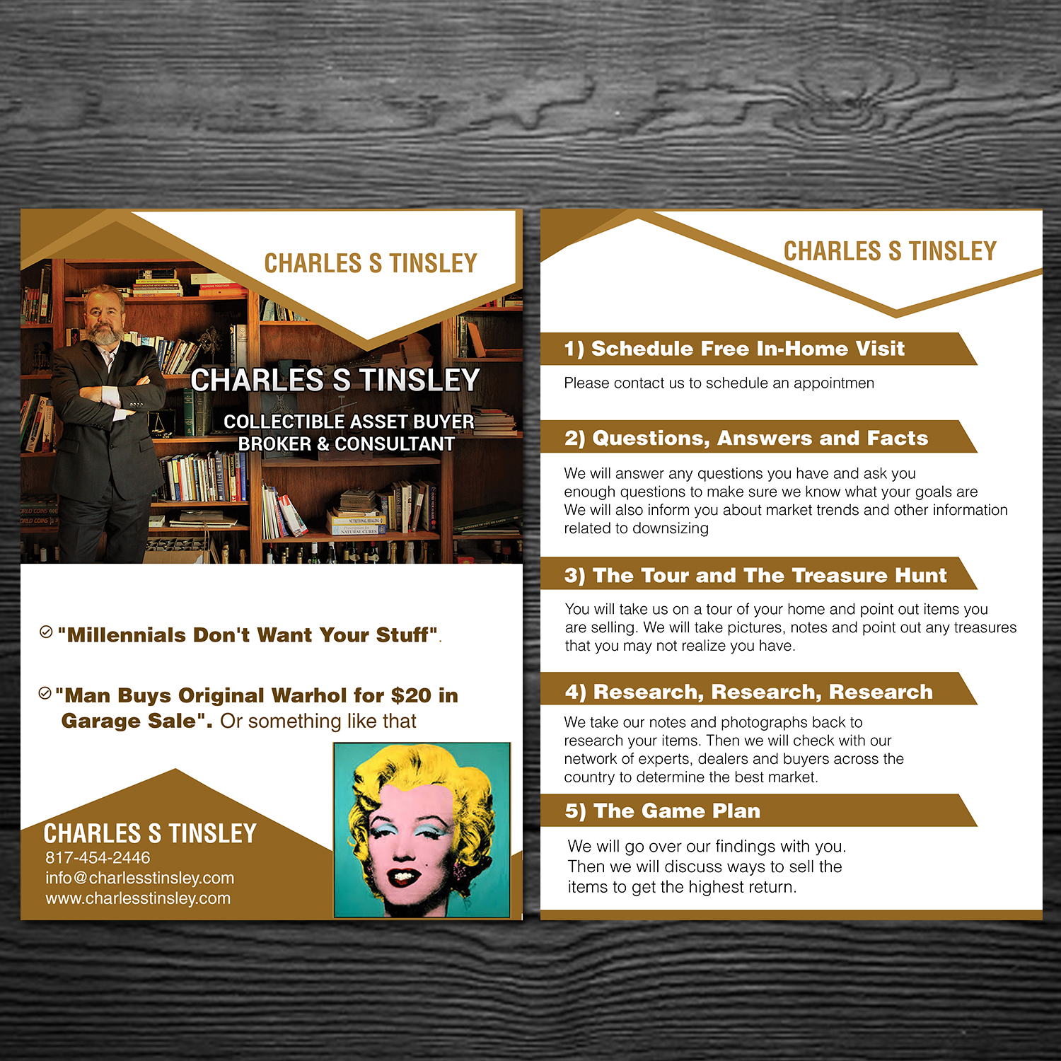 Flyer Design by creative.bugs for Charles S Tinsley  | Design #16698847