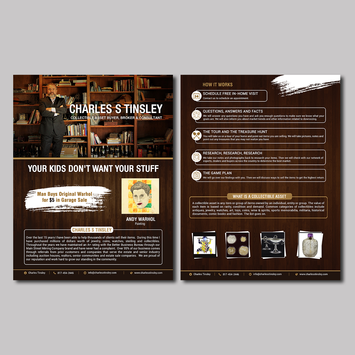 Flyer Design by creative.bugs for Charles S Tinsley  | Design #16742557