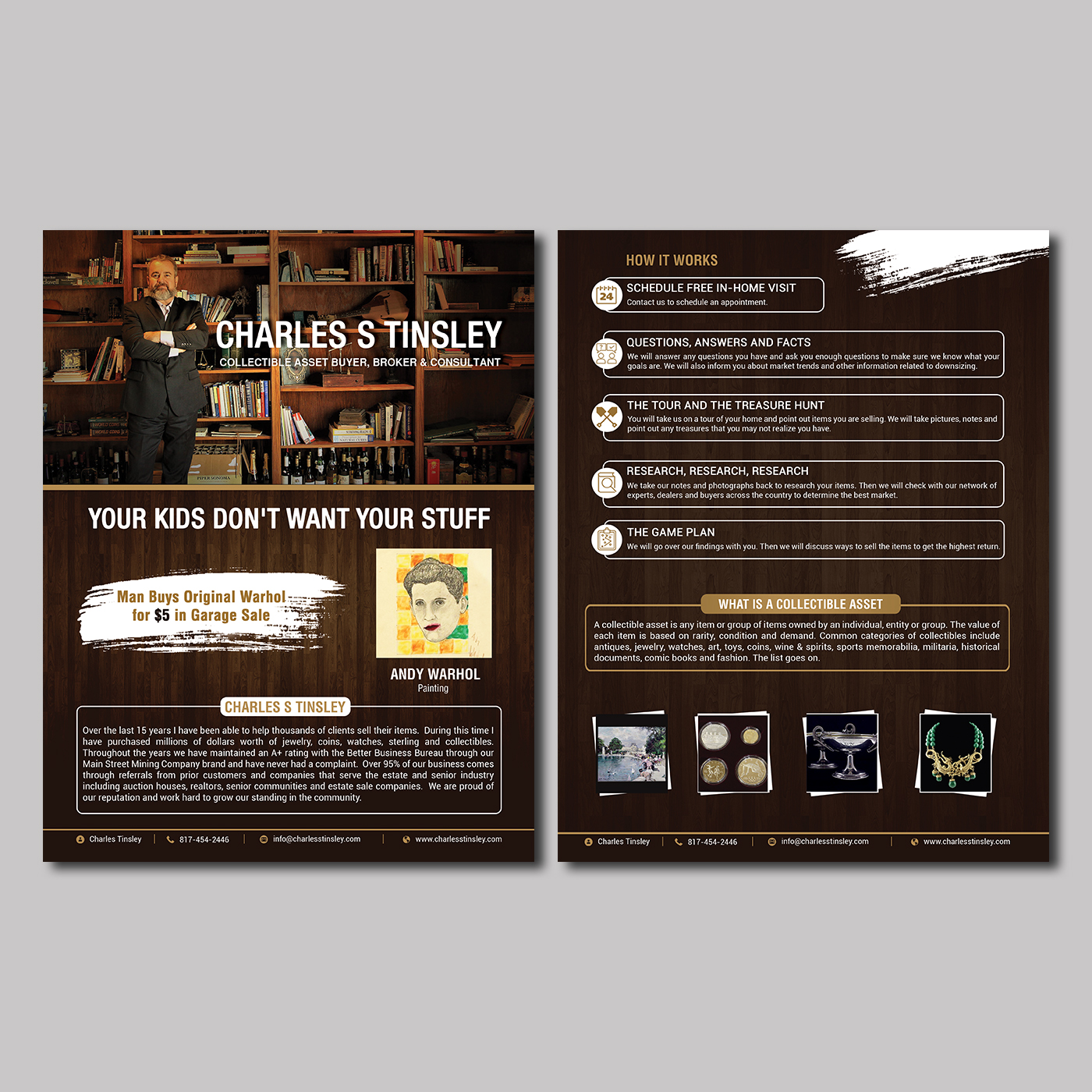 Flyer-Design von creative.bugs für Charles S Tinsley  | Design #16743155