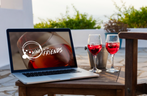 Wine With Friends | Logo-Design von GLDesigns