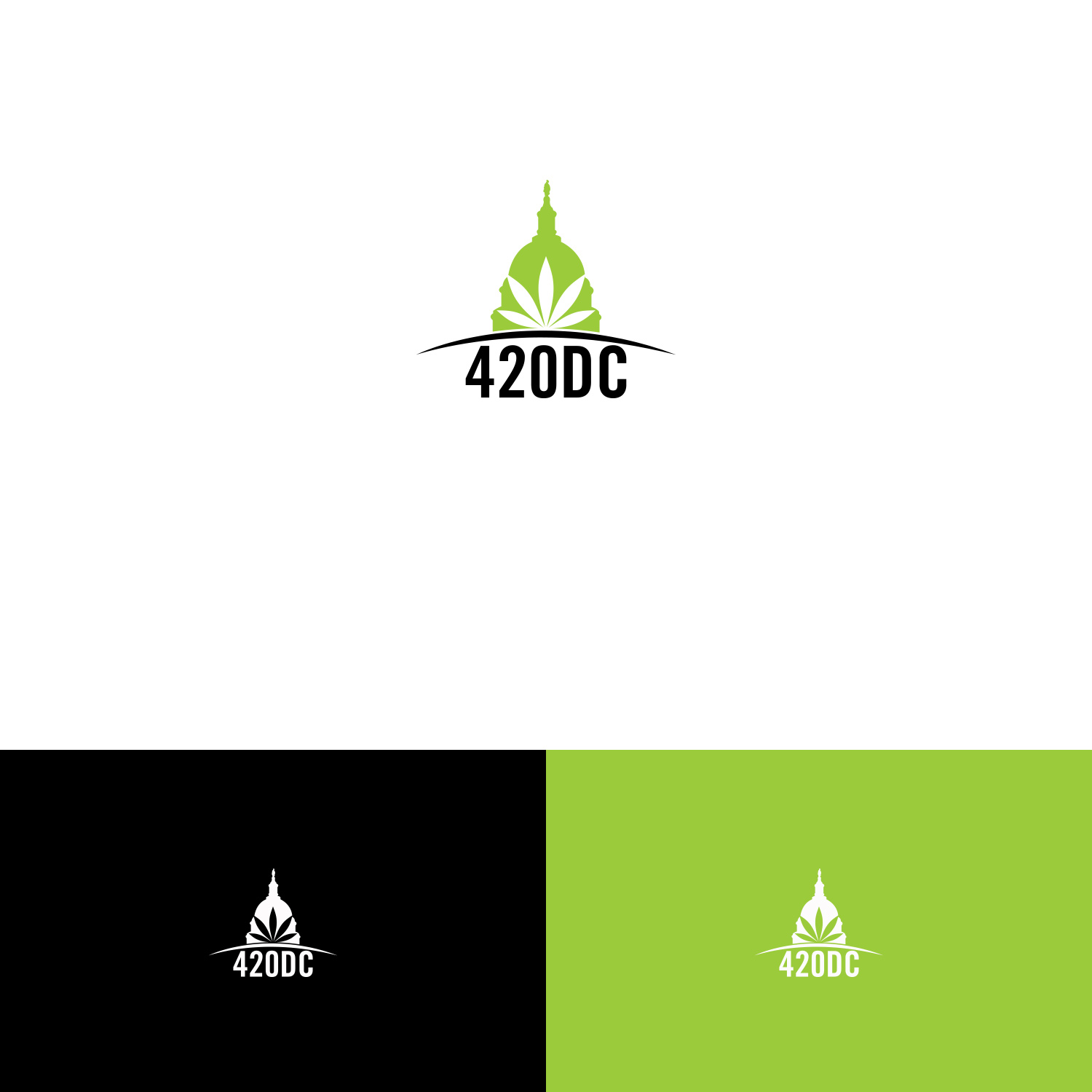 Logo Design by DesignDUO for 420 Events DC | Design #16794862