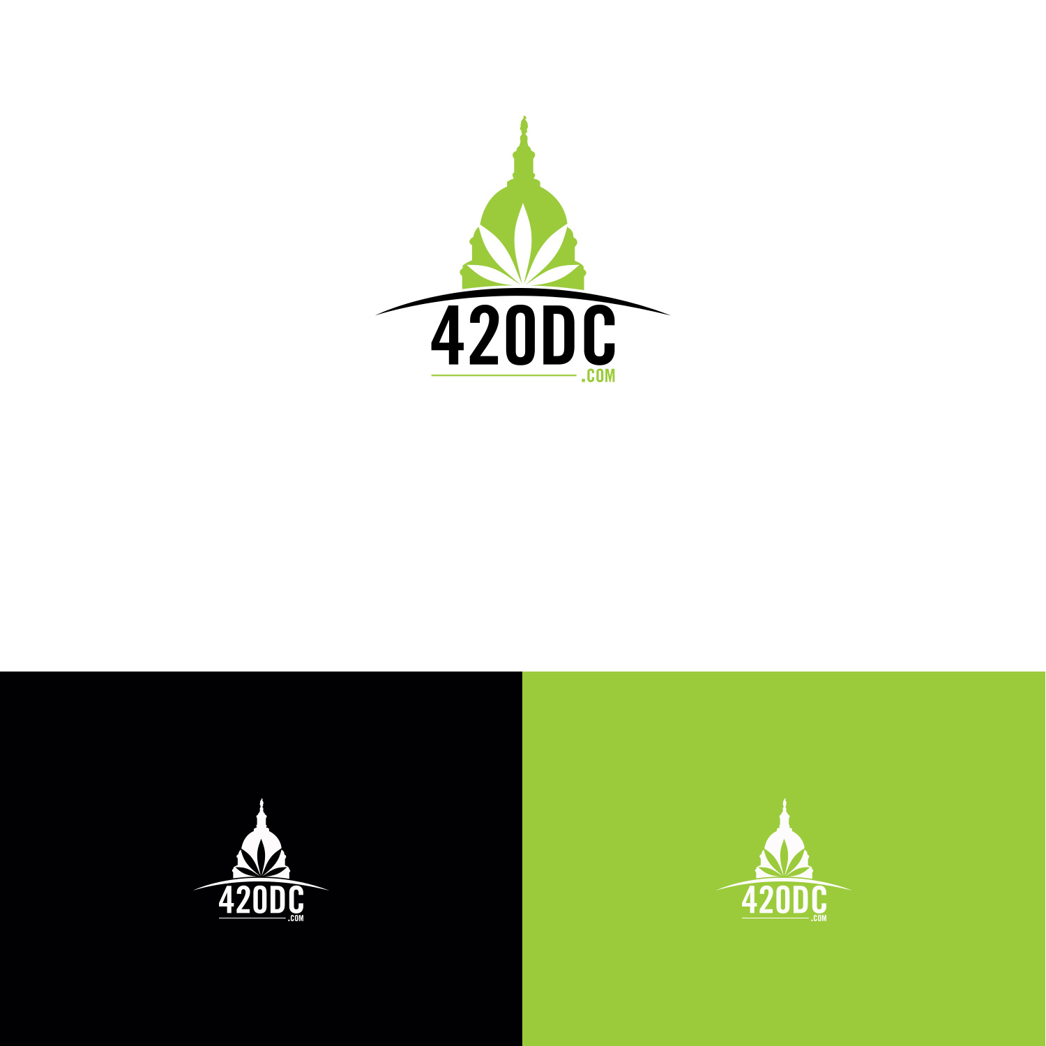 Logo Design by DesignDUO for 420 Events DC | Design #16801044