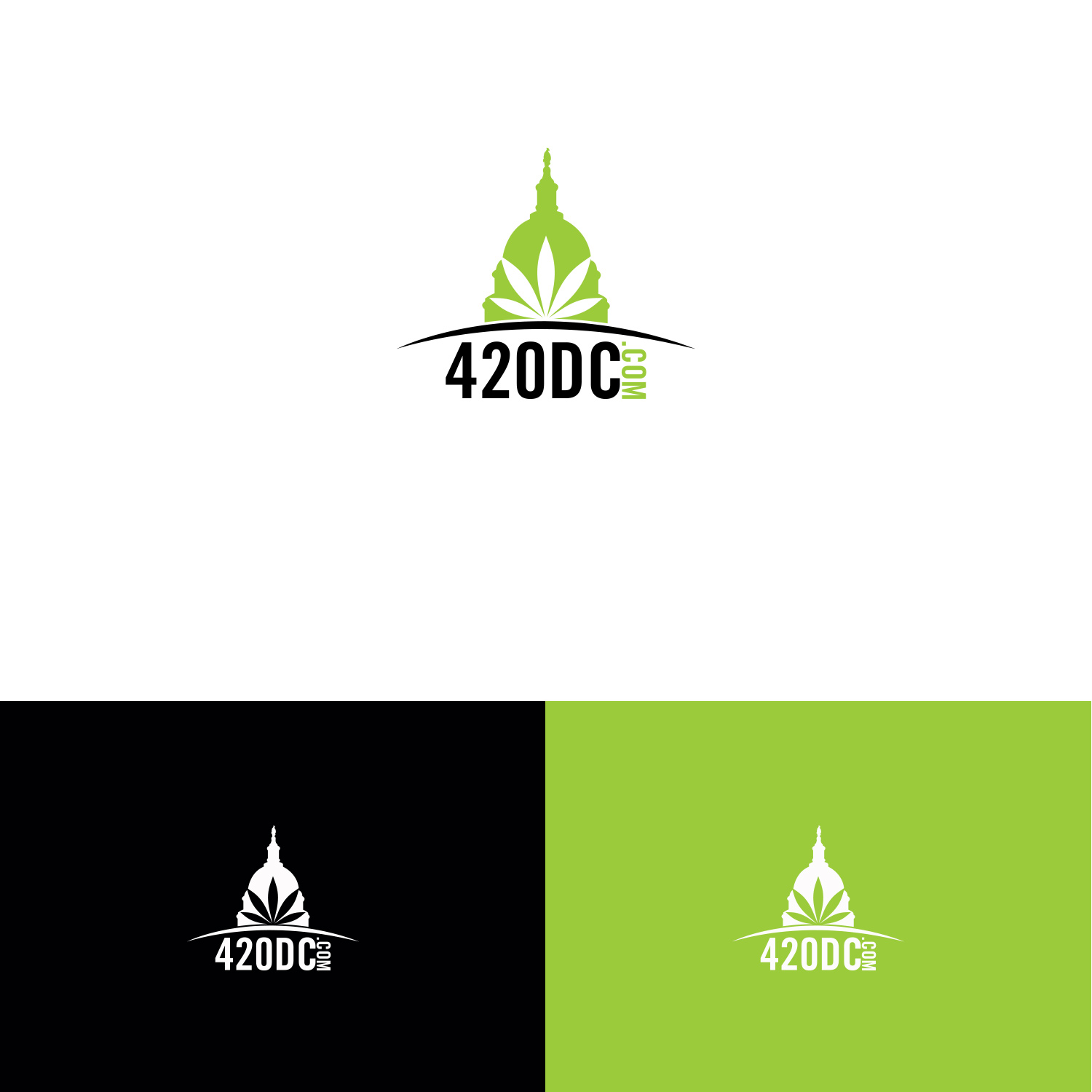 Logo Design by DesignDUO for 420 Events DC | Design #16801198