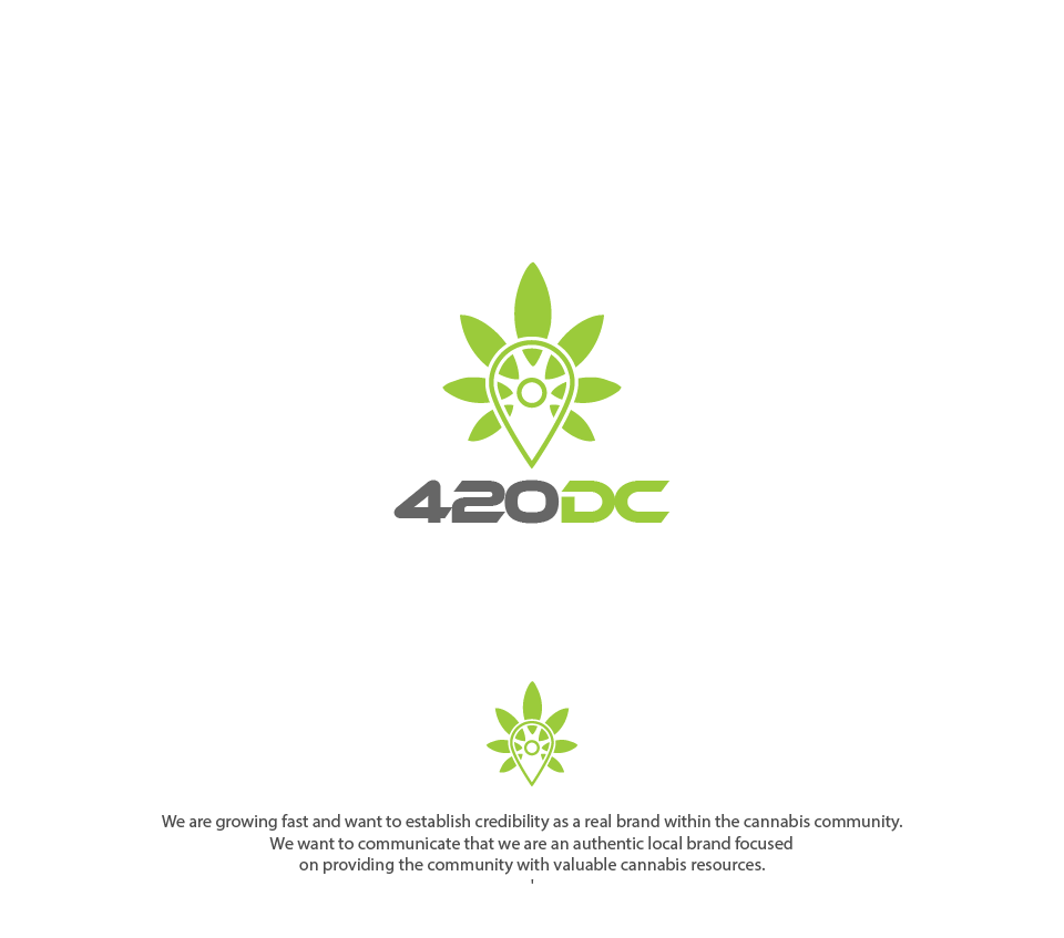 Logo-Design von REBECCA7779 für 420 Events DC | Design #16774685