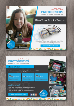 Postcard Design by alex989 for Broms Technologies, LLC | Design: #16694551