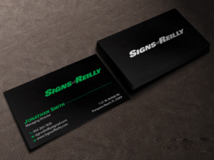 Diseño de Tarjeta de Presentación por Creations Box 2015 para Signs of Reilly | Diseño: #16706222