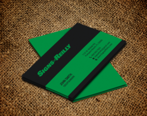 Visitenkarten-Design von chandrayaan.creative für Signs of Reilly | Design: #16695785