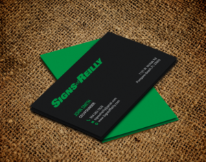 Visitenkarten-Design von chandrayaan.creative für Signs of Reilly | Design: #16695786