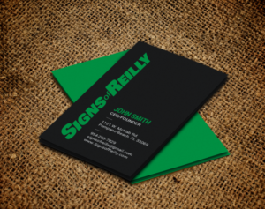 Visitenkarten-Design von chandrayaan.creative für Signs of Reilly | Design: #16695787
