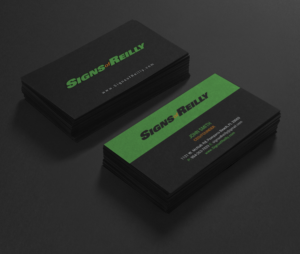 Visitenkarten-Design von chandrayaan.creative für Signs of Reilly | Design: #16695826