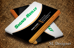 Business Card Design by SL Designer for Signs of Reilly | Design: #16689658