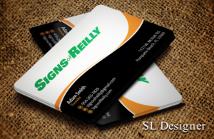 Business Card Design by SL Designer for Signs of Reilly | Design: #16689660