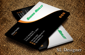 Business Card Design by SL Designer for Signs of Reilly | Design: #16689666