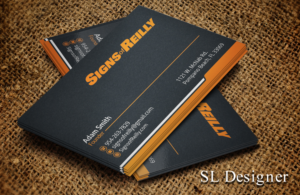 Business Card Design by SL Designer for Signs of Reilly | Design: #16689667