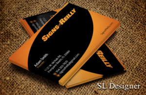 Business Card Design by SL Designer for Signs of Reilly | Design: #16689679