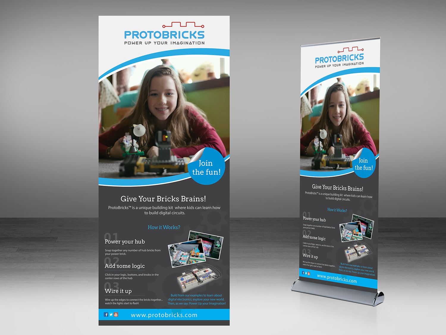 Banner-Design von alex989 für Broms Technologies, LLC | Design #16695488