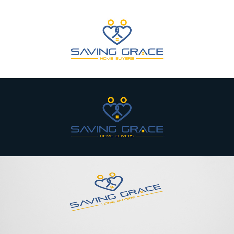 Logo-Design von DesignDUO für Saving Grace Home Buyers LLC | Design #16808661