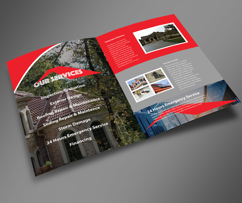 Brochure Design by designgreen for Baltic Exteriors | Design #16710959