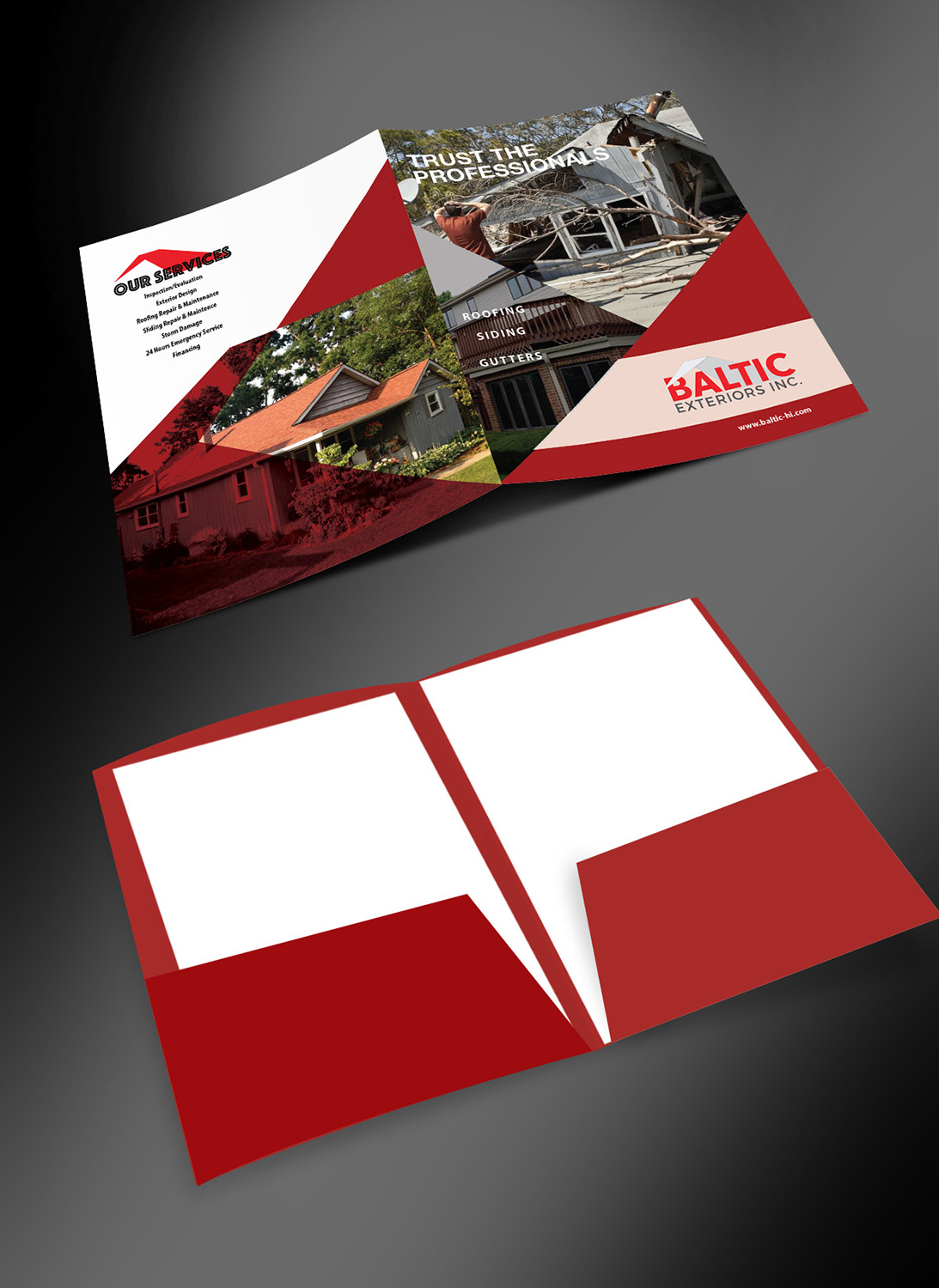 Brochure Design by designgreen for Baltic Exteriors | Design #16745296