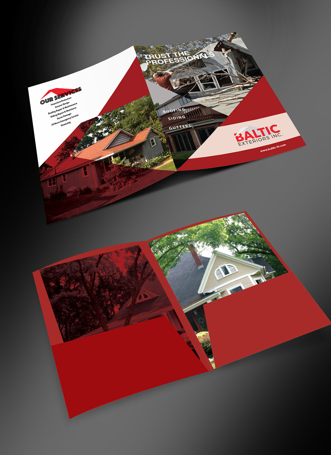 Diseño de Brochure por designgreen para Baltic Exteriors | Diseño #16745298